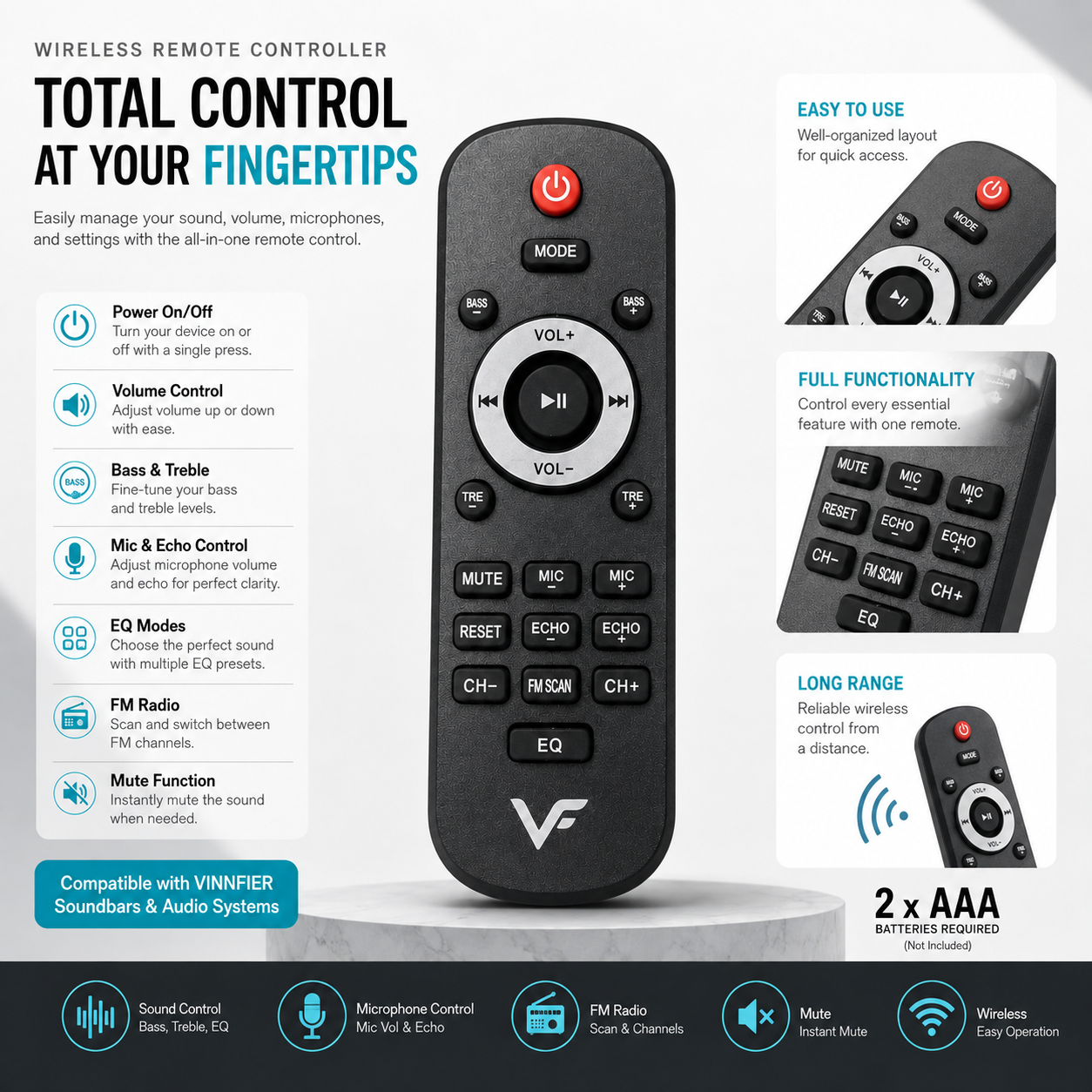 Remote Control HYPERBAR 1100