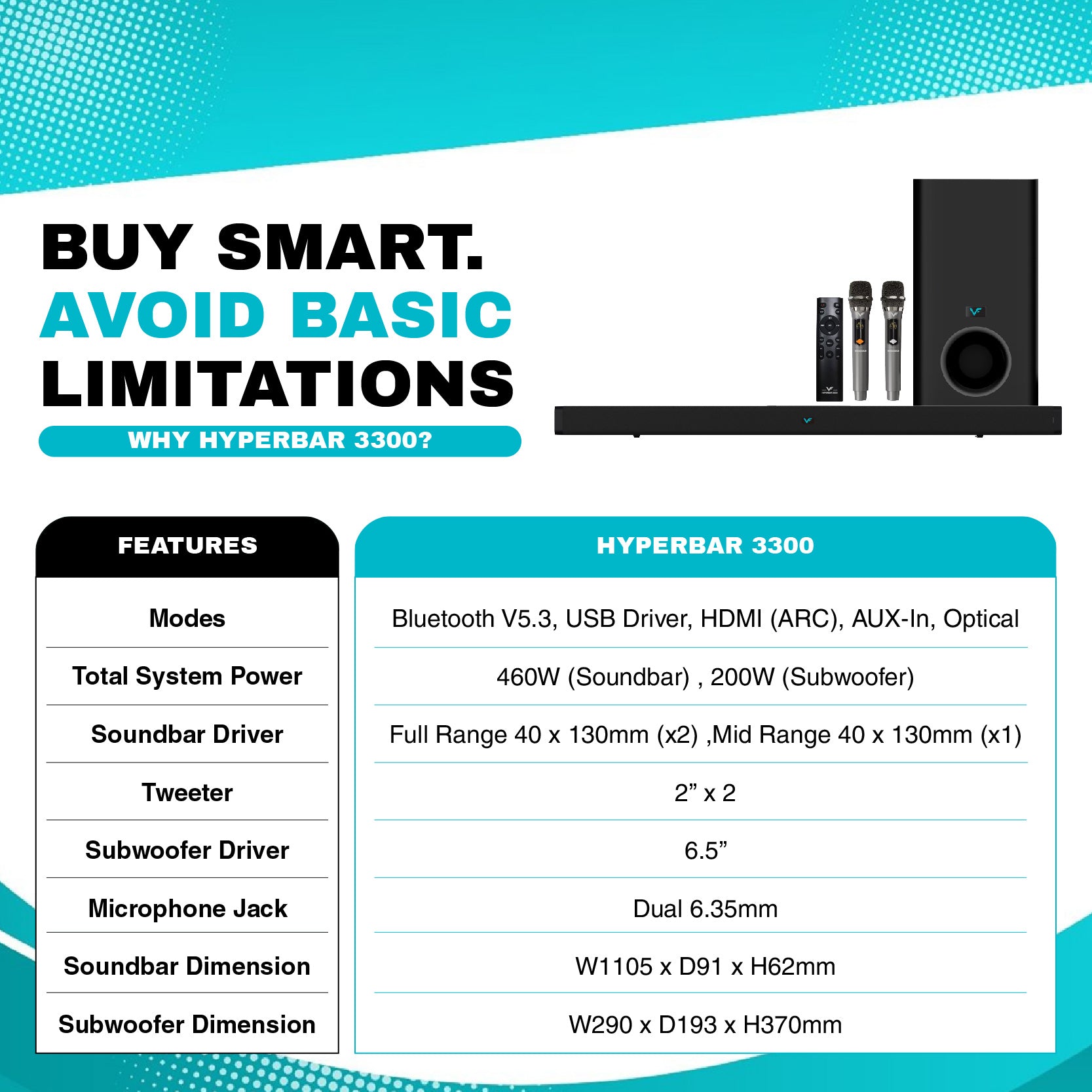 HYPERBAR 3300