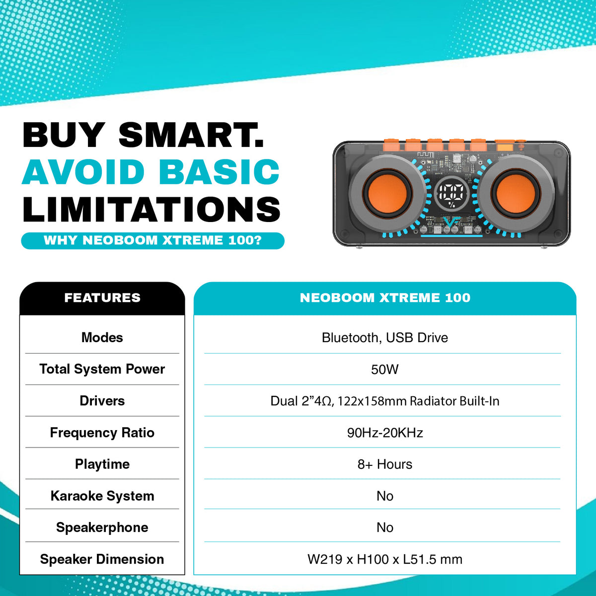 Neoboom Xtreme 100
