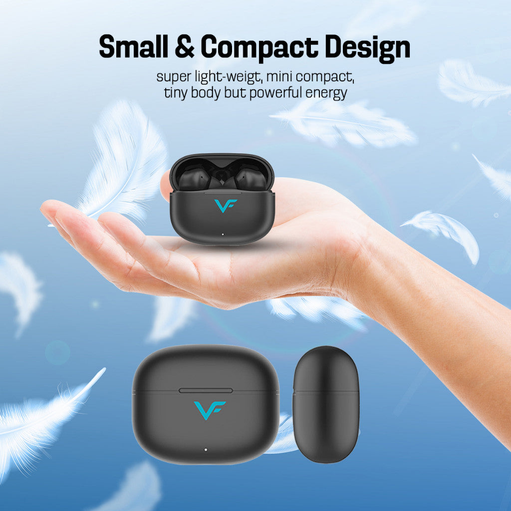 Vinnfier VF Momento 1 TWS Bass True Wireless earphone bluetooth earbud with Light Weight Design