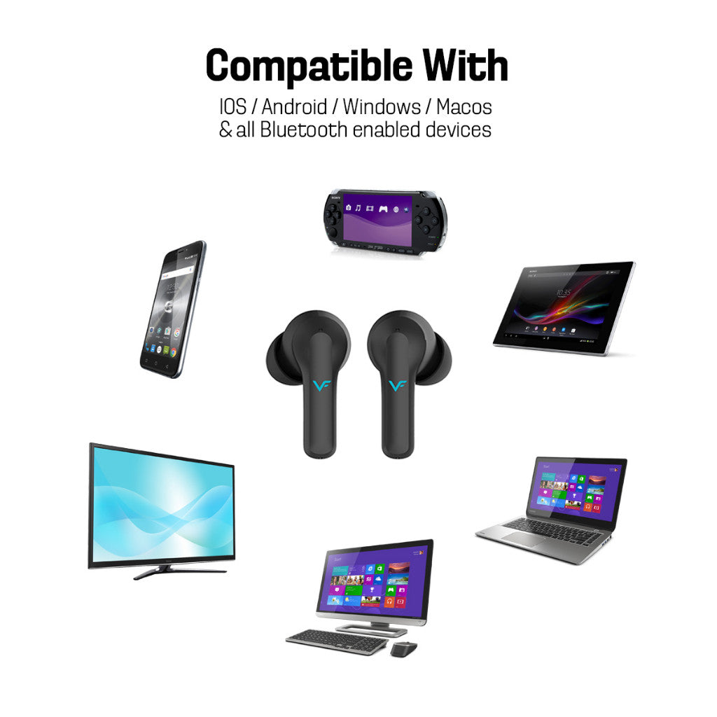 Vinnfier VF Momento 1 TWS Bass True Wireless earphone bluetooth earbud with Light Weight Design