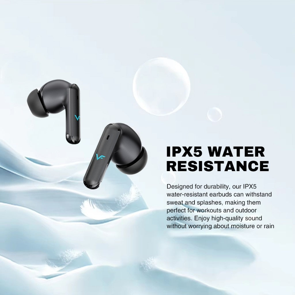 Vinnfier VF Momento Pro 8 Wireless Earbuds Bluetooth 5.4 ANC+ENC TWS Long Playtime HiFi Headphone Active Noise Canceling