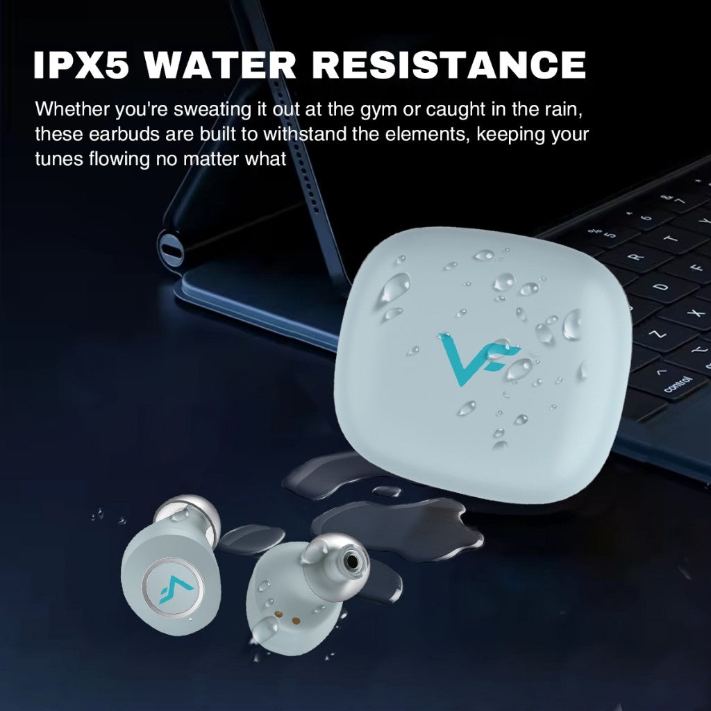 Vinnfier VF Momento Pro 2 Extra Bass ENC ANC True Wireless TWS Earbuds Dual Mic Bluetooth earphone IPX5 Touch Control