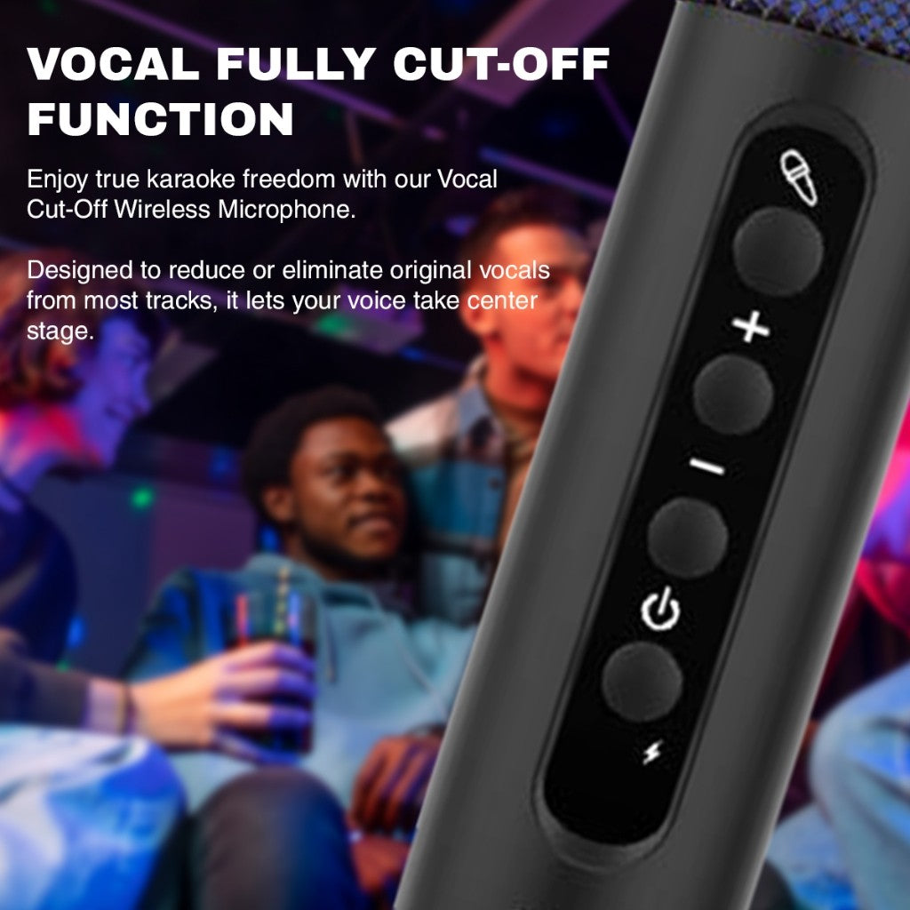 Vinnfier WB303 UB UHF Dual Wireless Microphones Multifunctional 3.5mm Aux Connect directly to Speakers SoundBar TV