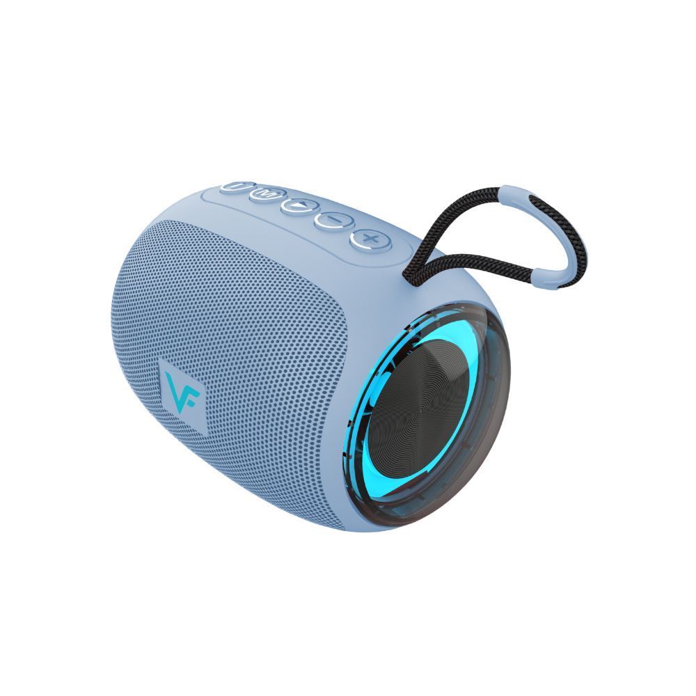 Vinnfier VF Tango Neo 6 LED Light Bluetooth Mini Speaker Extra Bass Built-in Mic USB and Micro-SD card slot  Audio