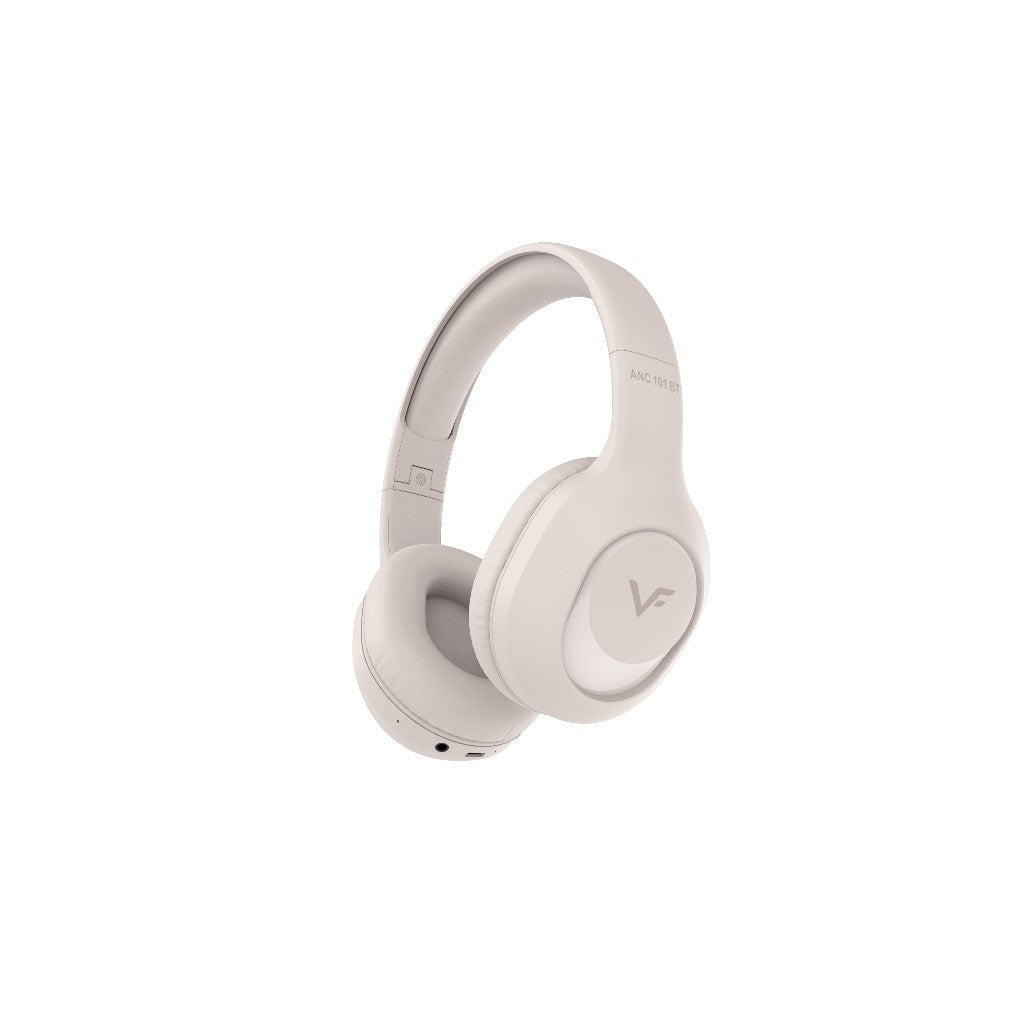 Vinnfier VF ANC101 BT High Performance Bluetooth Headphone Deep Bass High-Quality Sound Active Noise Cancellation ANC