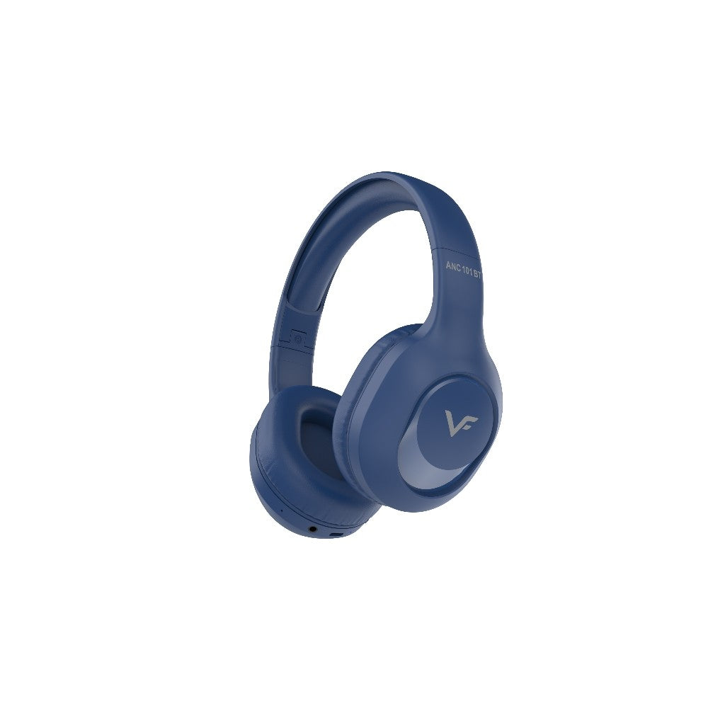 Vinnfier VF ANC101 BT High Performance Bluetooth Headphone Deep Bass High-Quality Sound Active Noise Cancellation ANC