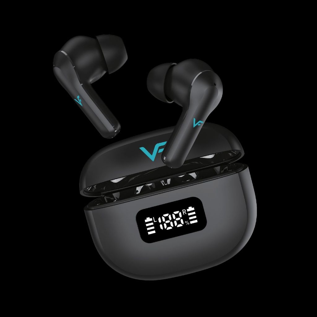 Vinnfier VF Momento Pro 9 ANC + ENC True Wireless Stereo Earbud 6 Built-in Microphones IPX5 Digital LED Display