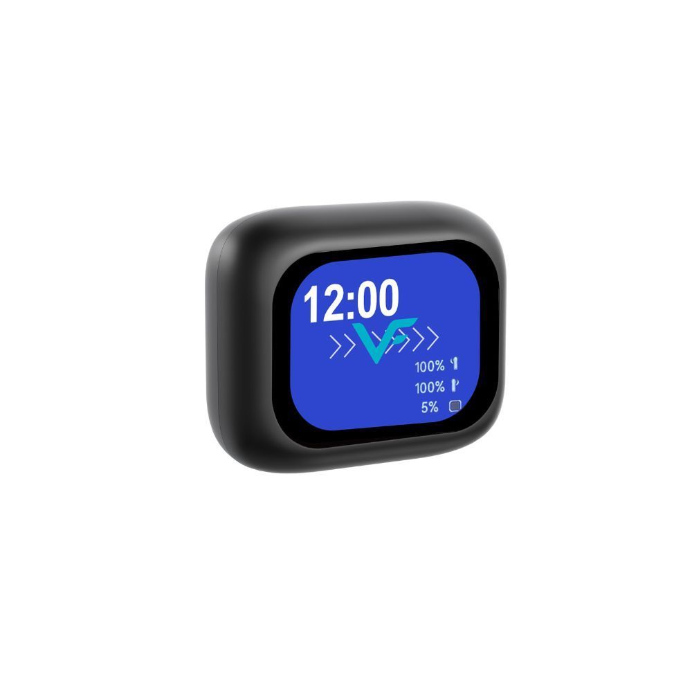 Vinnfier VF Xtreme PRO 1 ANC & ENC Wireless Bluetooth Earbuds Smart Touch Screen Charging Case Gaming microphone