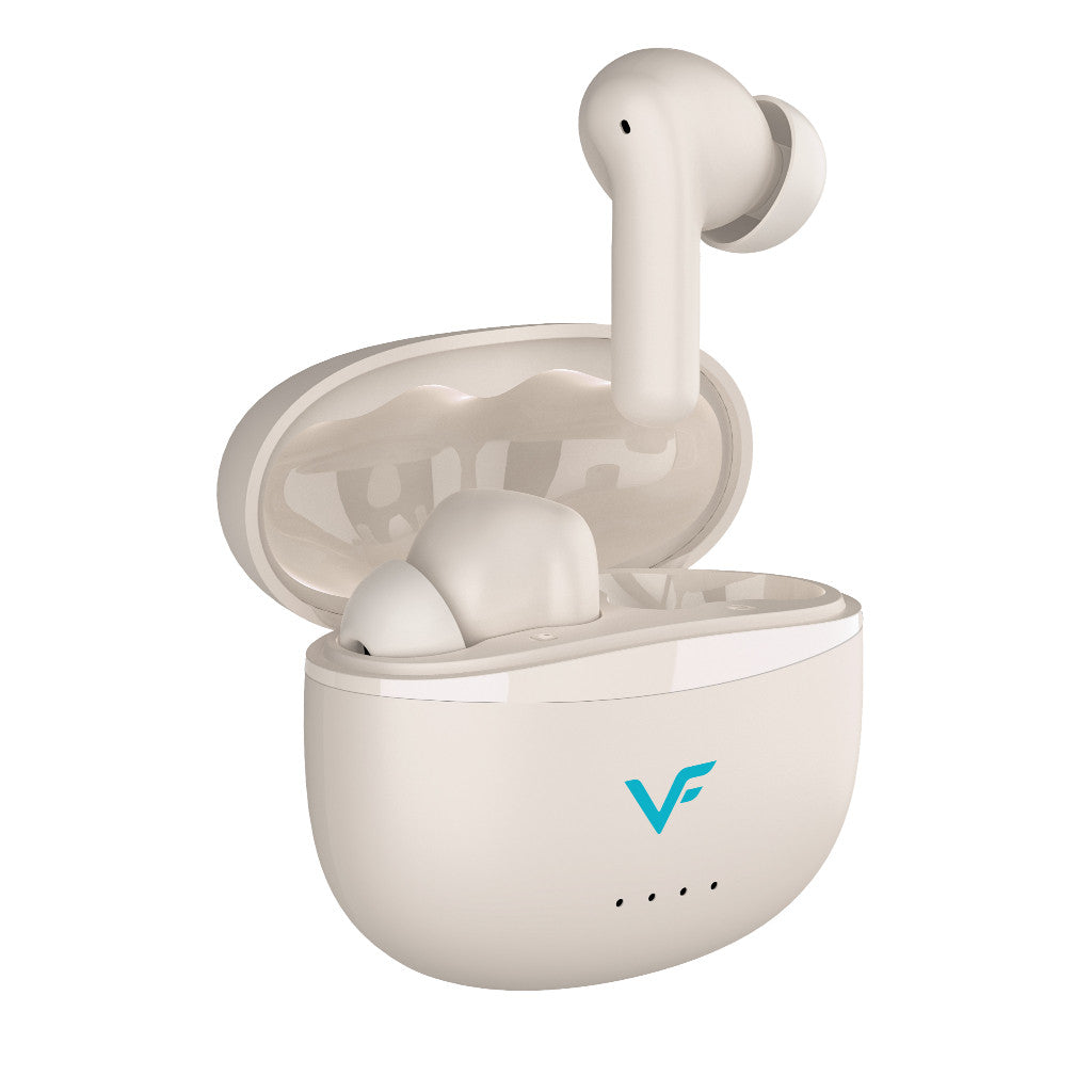Vinnfier Momento Pro 7 BT True Wireless Earbuds | Quad-Mic ENC | ANC | 20 H Playtime | Bluetooth V6.0 | Deep Bass | IPX5