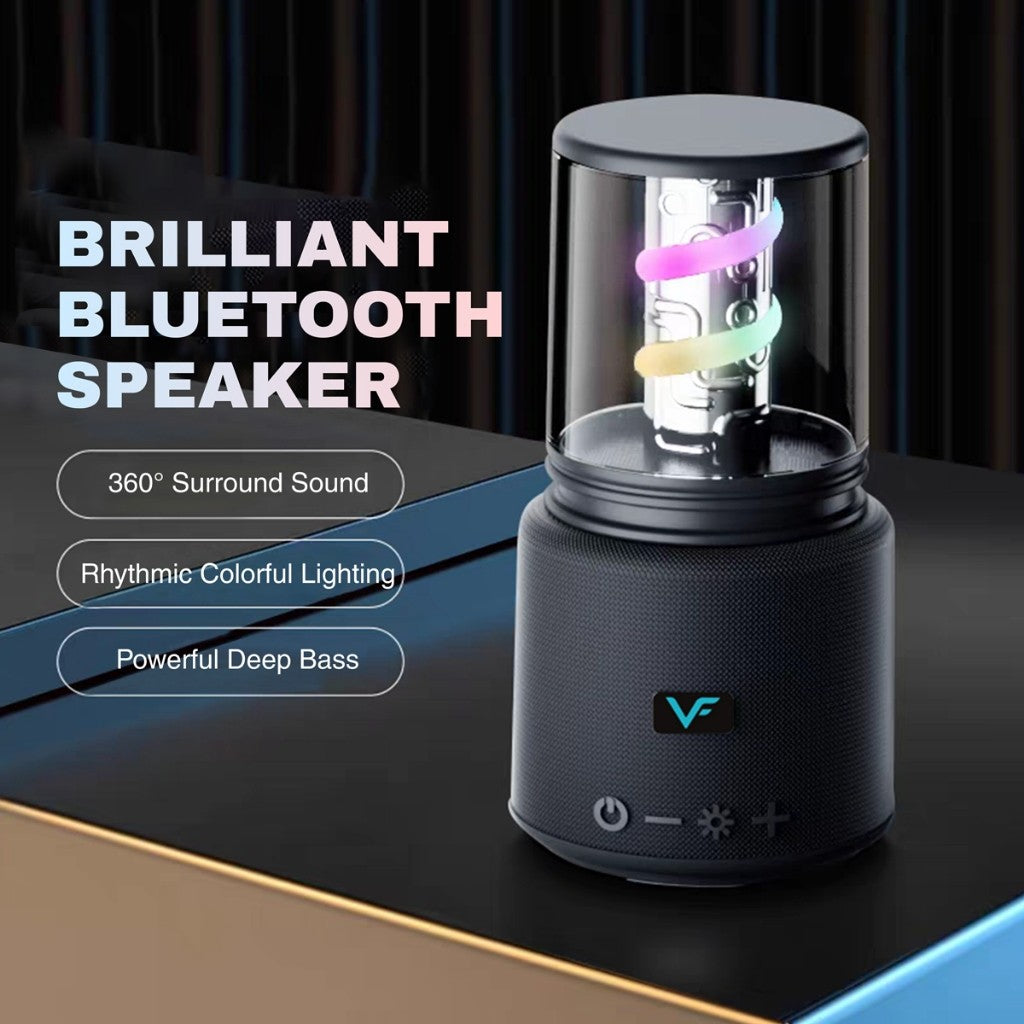 Vinnfier VF Tango Neo 19 Portable Bluetooth 5.3 Speaker | 5W Output Multi-Mode Playback USB/TF/AUX 1200mAh Battery