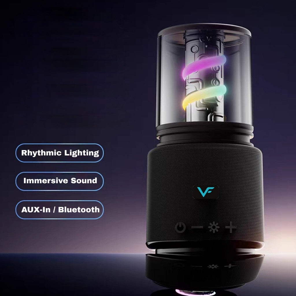 Vinnfier VF Tango Neo 19 Portable Bluetooth 5.3 Speaker | 5W Output Multi-Mode Playback USB/TF/AUX 1200mAh Battery