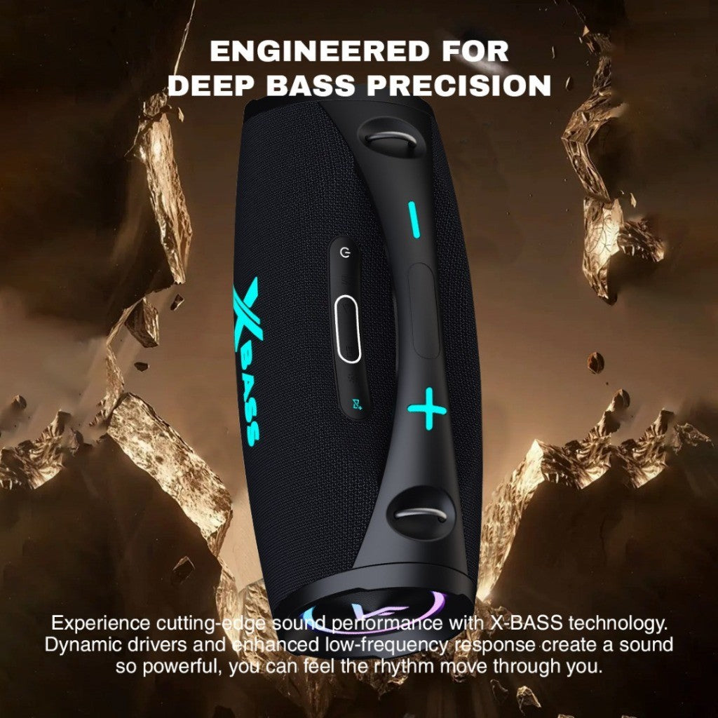 Vinnfier Tango XT510 Portable Bluetooth Karaoke Speaker 300W Output 5000mAH Battery 2 Wireless Microphones | IPX6 | DSP