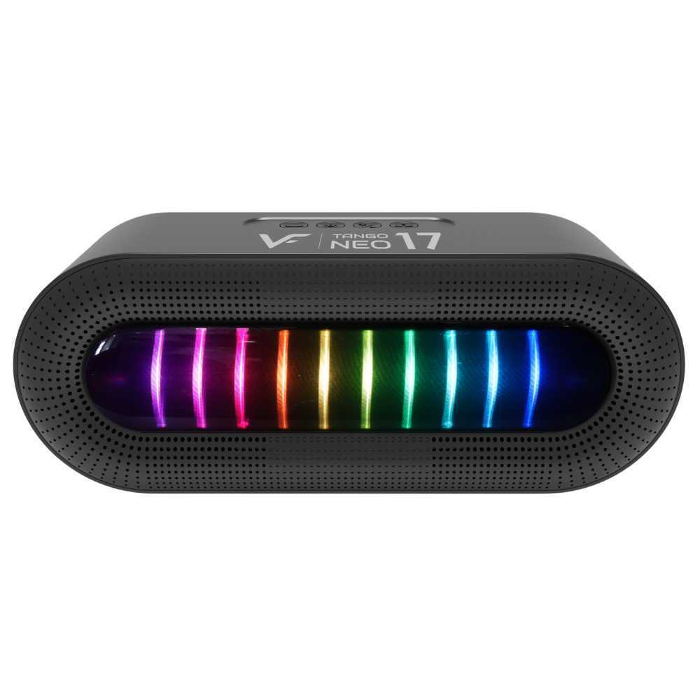 Vinnfier Tango Neo 17 Portable Bluetooth Speaker with RGB Lights Deep Bass Bluetooth 5.3, USB, TF/Micro SD