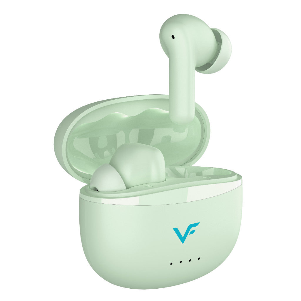 Vinnfier Momento Pro 7 BT True Wireless Earbuds | Quad-Mic ENC | ANC | 20 H Playtime | Bluetooth V6.0 | Deep Bass | IPX5