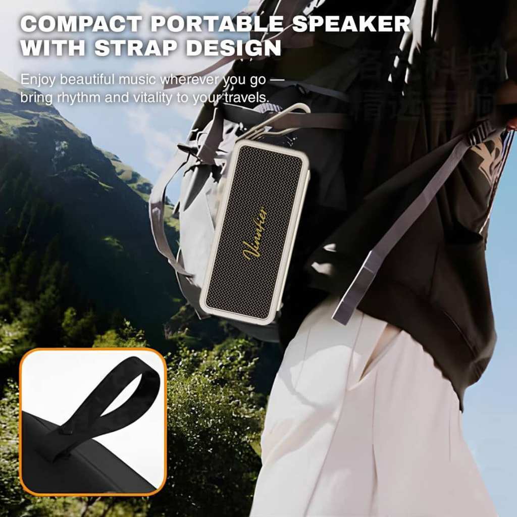 Vinnfier NeoBoom Xtreme 700 Portable Bluetooth Speaker 120W | DSP Hi-Fi Audio | IPX6 Waterproof | 4000mAh Battery