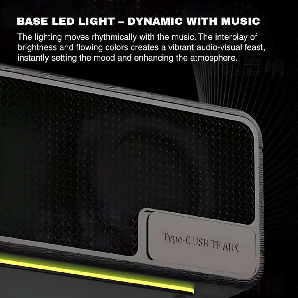 Vinnfier NeoBoom Xtreme 700 Portable Bluetooth Speaker 120W | DSP Hi-Fi Audio | IPX6 Waterproof | 4000mAh Battery