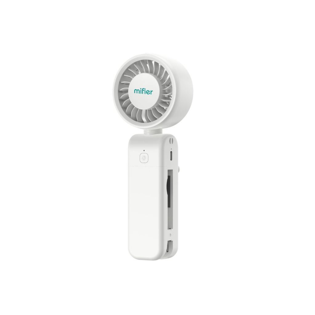 Mifier MF330 Multifunctional Portable Fan  4-in-1 Clip, Handheld, Neck & Desk Fan | 90° Foldable, Type-C Fast Charging