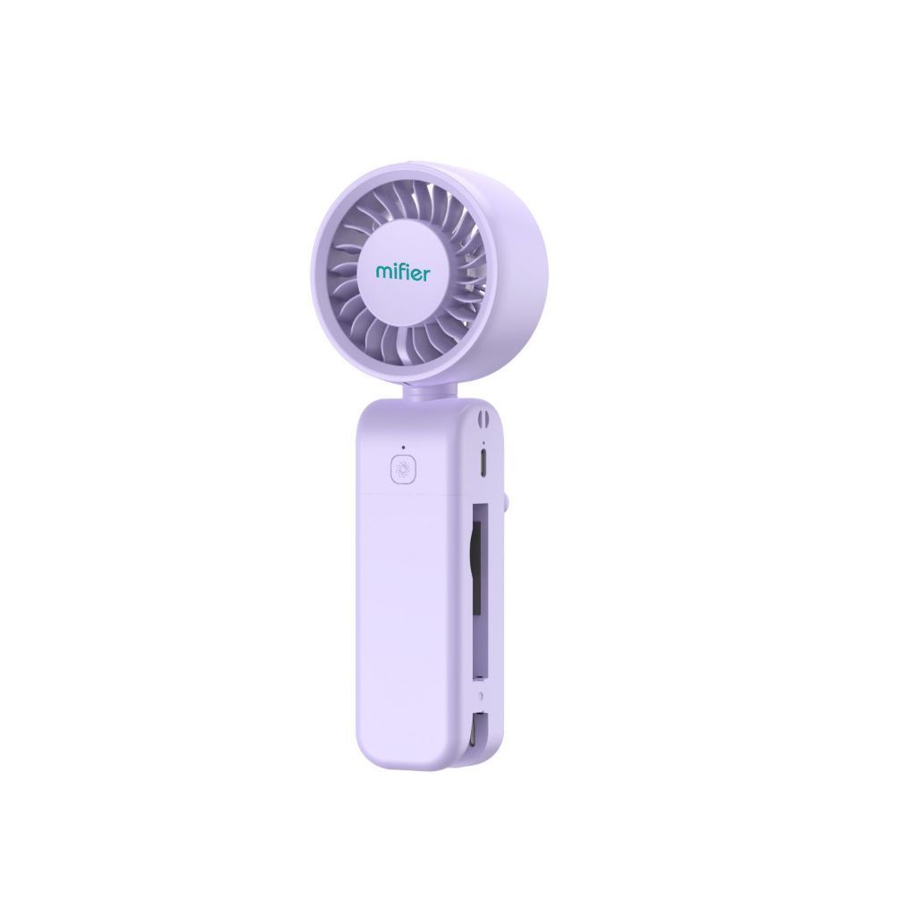 Mifier MF330 Multifunctional Portable Fan  4-in-1 Clip, Handheld, Neck & Desk Fan | 90° Foldable, Type-C Fast Charging
