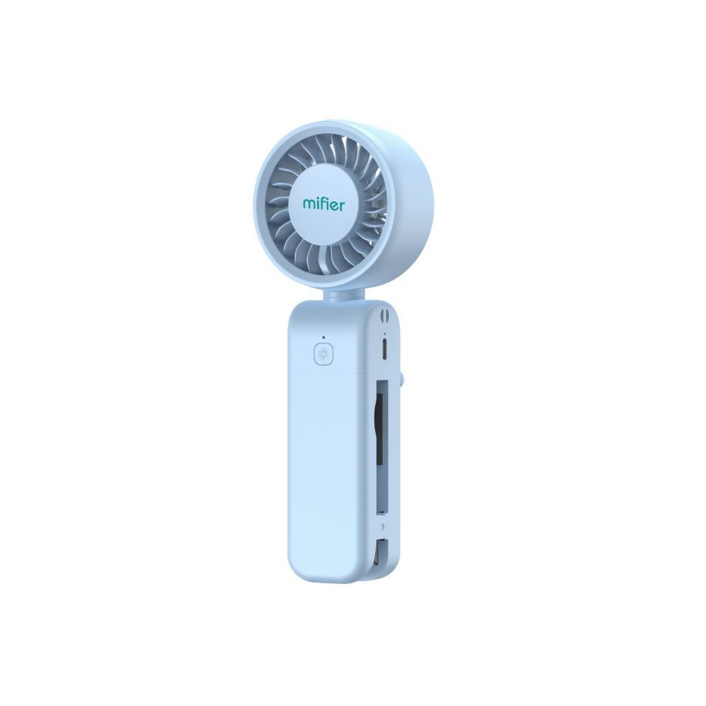 Mifier MF330 Multifunctional Portable Fan  4-in-1 Clip, Handheld, Neck & Desk Fan | 90° Foldable, Type-C Fast Charging